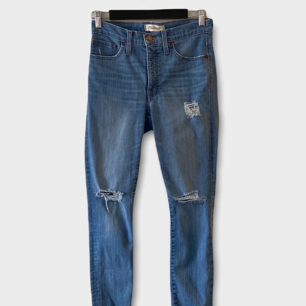 MADEWELL High Rise Skinny Jeans